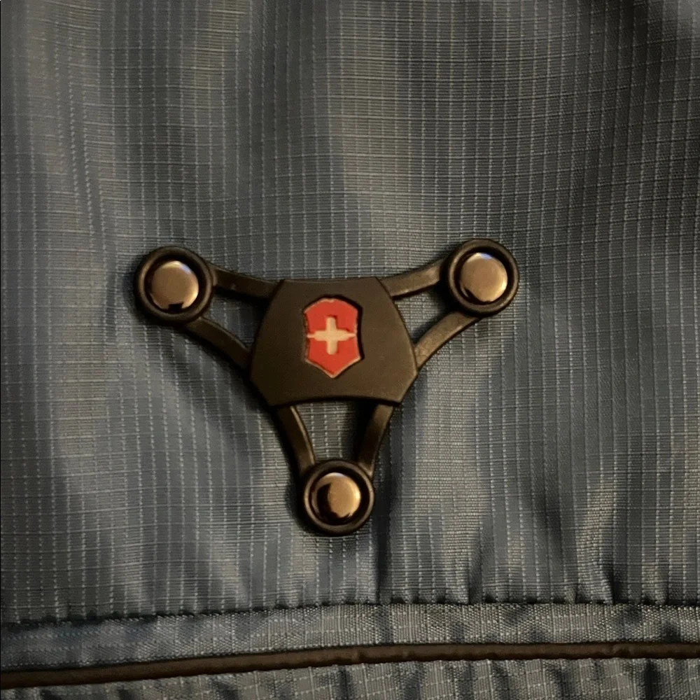 Victorinox Blue and Black Men's Messenger Bag
